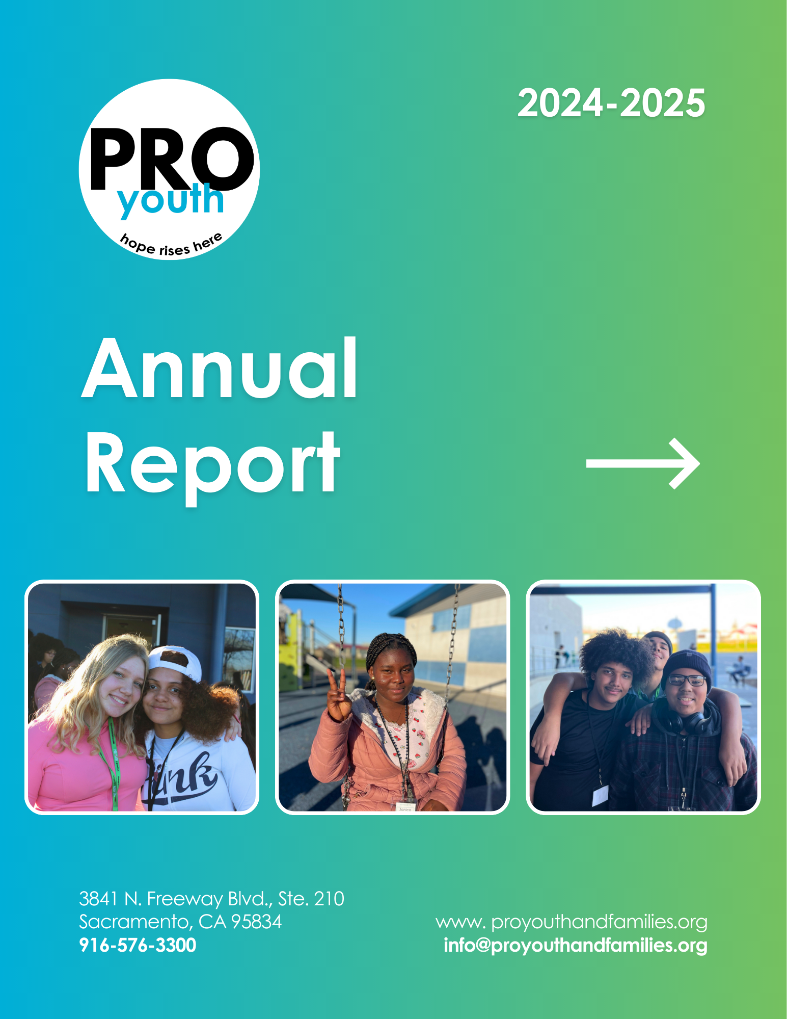 PRO Youth 2024-25 Annual Report